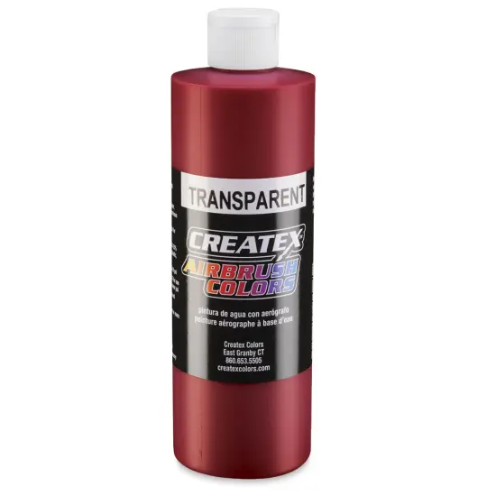 Createx Airbrush Color - 16 oz, Transparent Deep Red {1}