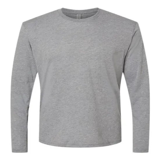 Next Level&reg; Triblend Crew Neck Long Sleeve T-Shirt Premium Heather {1}