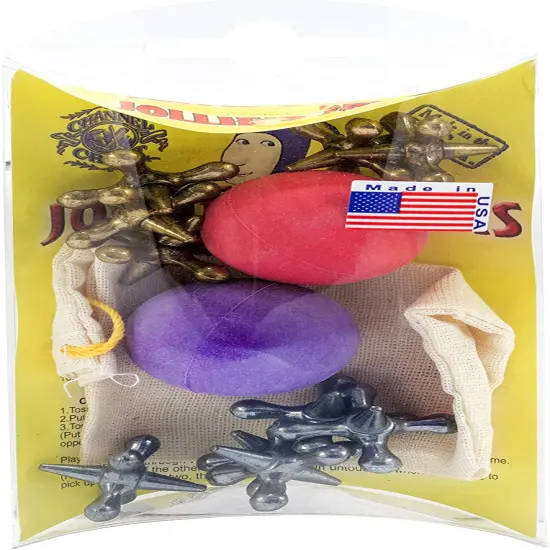 Channel Craft Jollies Jacks Travel Set with Muslin Pouch and Rules {1}