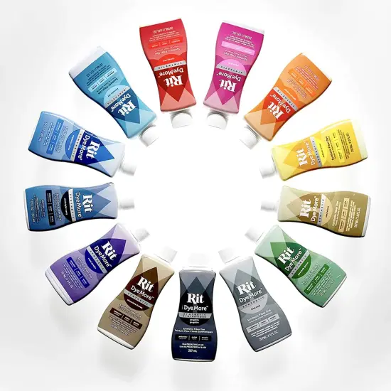 Synthetic Rit Dye More Liquid Fabric Dye Racing Red, Pixiss Rit Dye Accessories Kit {5}