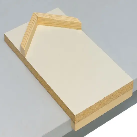 V-Grooved Inking Plate - 7" x 14" {1}