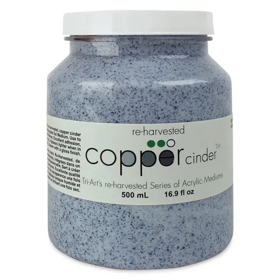 Tri-Art Re-Harvested Acrylic Medium - Copper Cinder, 250 ml {1}