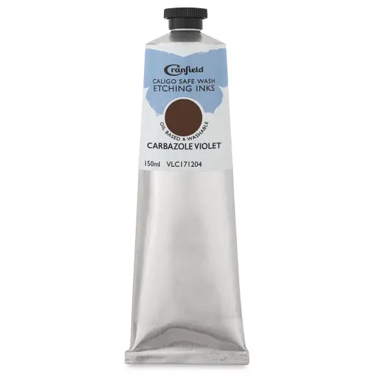 Cranfield Caligo Safe Wash Etching Ink - Carbazole Violet, 150 ml Tube {1}