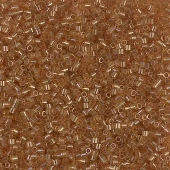Miyuki Delica Bead 15/0, DBS0118, Transparent Saffron Luster {1}