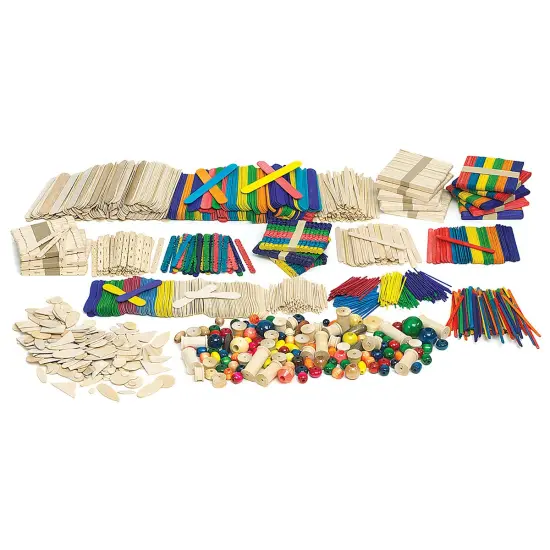 Creativity Street Wood Crafts Classroom Activities Box {2}