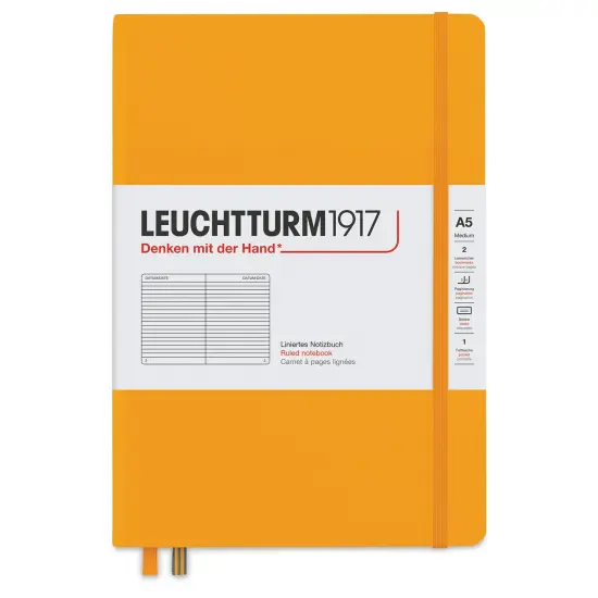 Leuchtturm1917 Ruled Hardbound Notebook - Rising Sun, 5-3/4" x 8-1/4" {1}