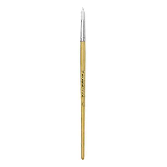 Blick Academic White Synthetic Brush - Round, Size 12 {1}
