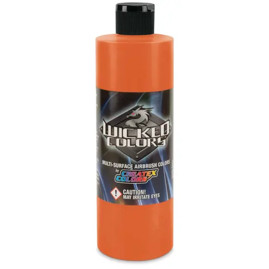 Createx Wicked Colors Airbrush Color - 16 oz, Orange {1}