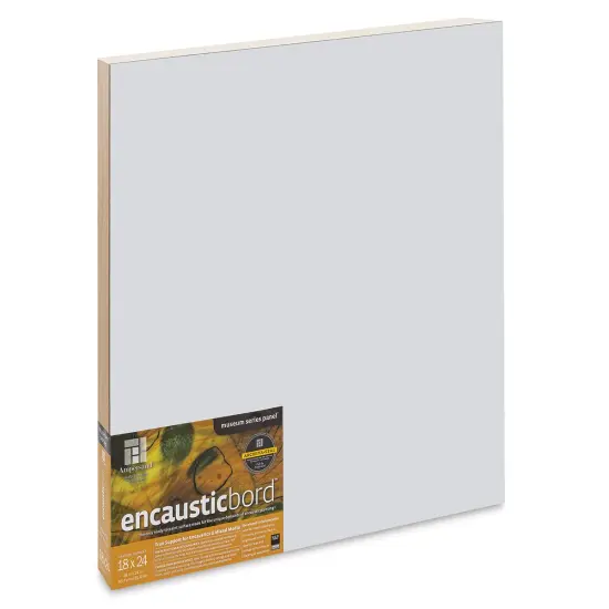 Ampersand Encausticbord - 18" x 24" x 1-1/2", Cradled {1}