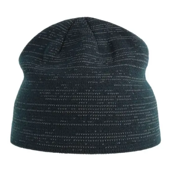 Atlantis Headwear&reg; Sustainable Reflective Beani Dark Grey {6}