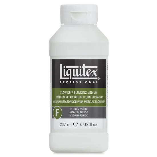 Liquitex Fluids Slow-Dri Medium - 8 oz bottle {2}