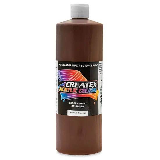 Createx Acrylics - Burnt Sienna, Quart {1}
