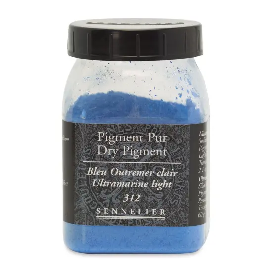 Sennelier Dry Pigment - Ultramarine Blue Light, 60 g jar {1}