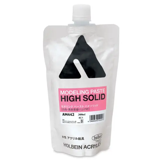 Holbein Acrylic Medium - High Solid Modeling Paste, 300 ml pouch {2}