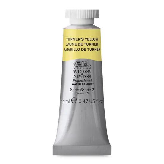 Winsor & Newton Professional Watercolor - Turner's Yellow, 14 ml Tube {1}