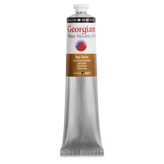 Georgian Water Mixable Oil - Raw Sienna, 200 ml {1}