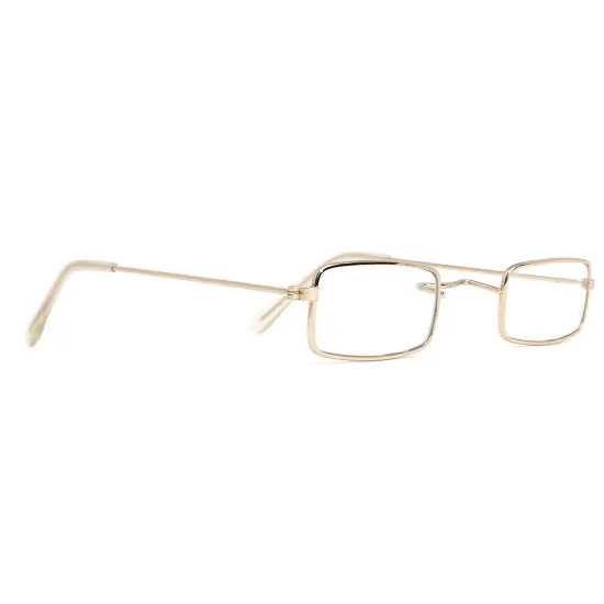 Old Man Costume Glasses - Rectangular Granny Dress Up Eyeglasses - 1 Pair {5}