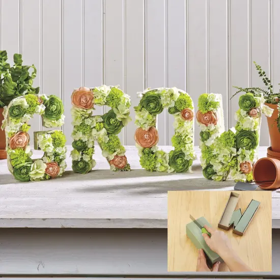 FloraCraft Desert DryFoM Brick 6/Pkg-2.6"X3.4"X7.8" {6}