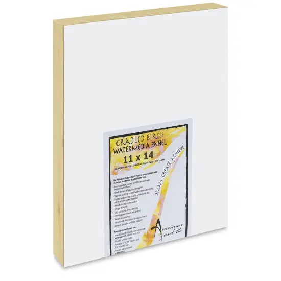 American Easel WaterMedia Panel - 11" x 14", Gallery Profile 1-5/8" {1}