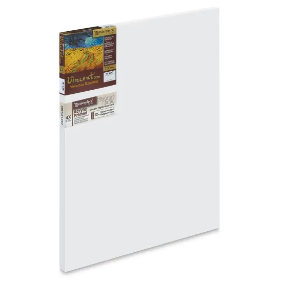 Masterpiece Vincent Pro Artfix Linen Canvas - 18" x 24", Acrylic Primed {1}