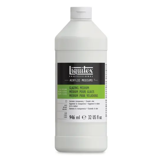 Liquitex Fluids Acrylic Glazing Medium - 32 oz jar {1}