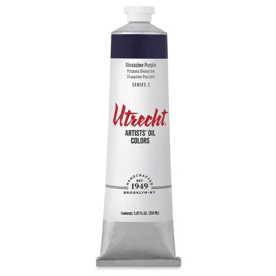 Utrecht Artists' Oil Paint - Dioxazine Purple, 150 ml tube {2}