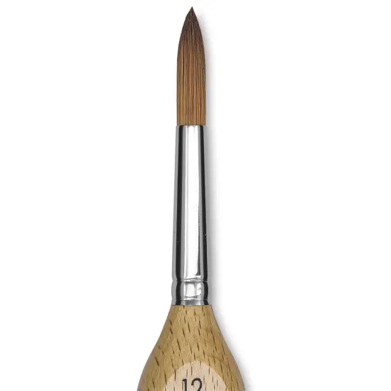 Blick Egg Handled Brush - Round, Size 12 {1}