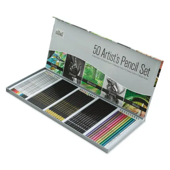 Duomo Artist's Mixed Media Pencils - Set of 50 {1}