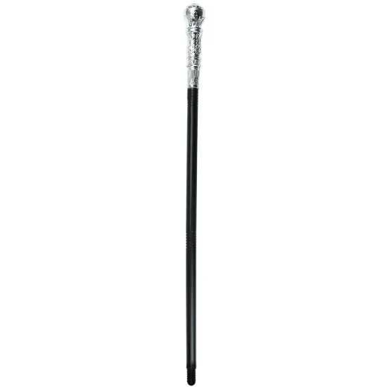 Silver Costume Walking Cane Elegant Prop Stick Dress Canes Costume Accessories for Adults and Kids {2}