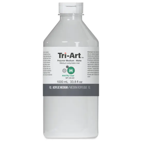 Tri-Art Acrylic Polymer - Matte, 1 L {1}