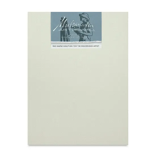 Multimedia Artboard Plein Air Claessens Linen Artist Panel - 12" x 16", 109 EP, Pkg of 3 {1}