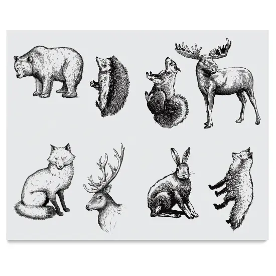 Mayco Designer Silkscreens - Woodland Animals {2}