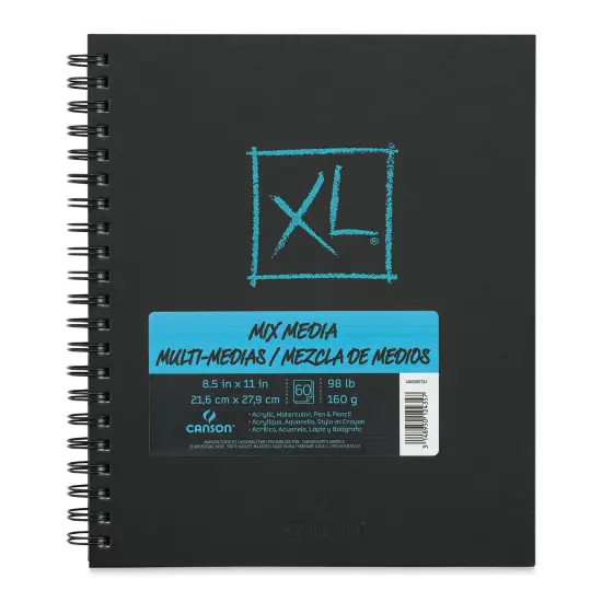 Canson XL Mix Media Book - 11" x 8-1/2", 60 Sheets {1}