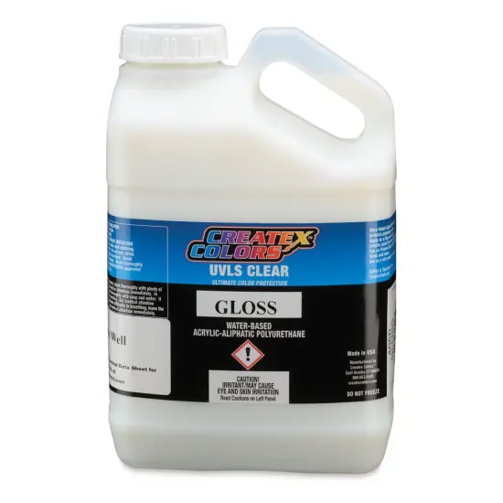 Createx UVLS Clear Top Coat - Gloss, 1 Gallon {1}