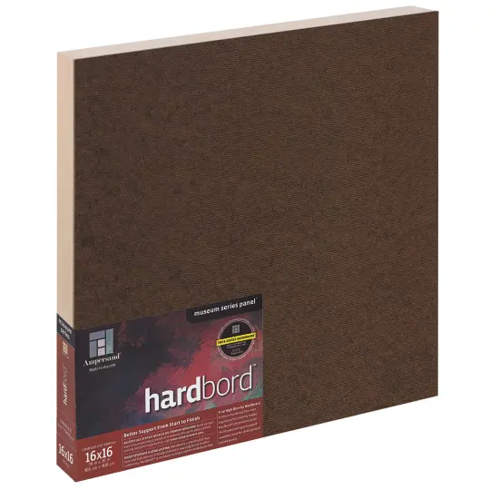 Ampersand Hardbord Panel - 16" x 16", 1-1/2" Cradled {1}