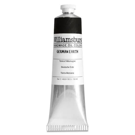 Williamsburg Handmade Oil Paint - German Earth, 150 ml tube {1}