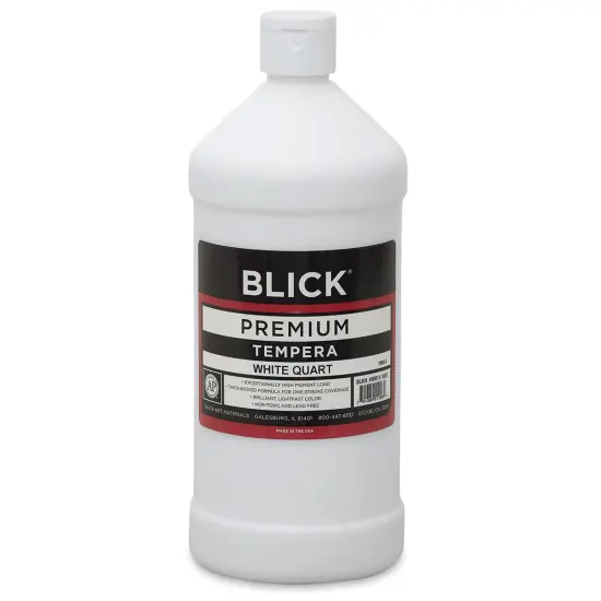 Blick Premium Grade Tempera - White, Quart {2}