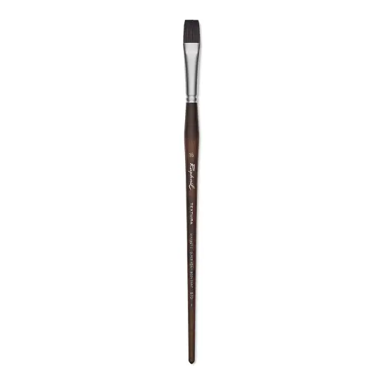 Rapha&euml;l Textura Brush - Flat, Size 16, Long Handle {1}