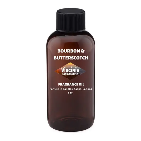 Bourbon & Butterscotch Fragrance Oil (Our Version of the Brand Name) (4 oz Bottle) for Candle Making, Soap Making, Tart Making, Room Sprays, Lotions, Car Fresheners, Slime, Bath Bombs, Warmers&hellip; {1}
