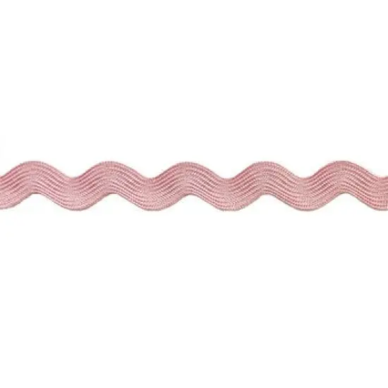 Belagio Medium Ric Rac Trim, 0.75" Wide, 25-Yard Bolt, Pink {1}