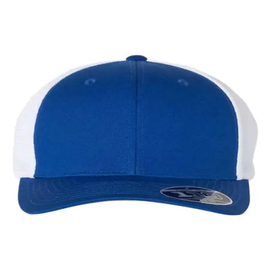 Flexfit&reg; Mesh Back Cap Royal/ White {1}