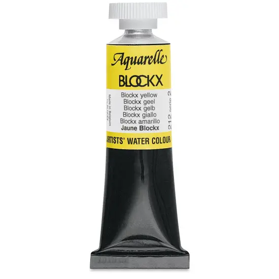 Blockx Artists' Watercolor - Blockx Yellow, 15 ml tube {1}