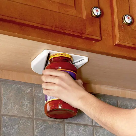 HIC Kitchen Jar Vise for Screw Top Jars with 1 to 4 inch Lids {3}