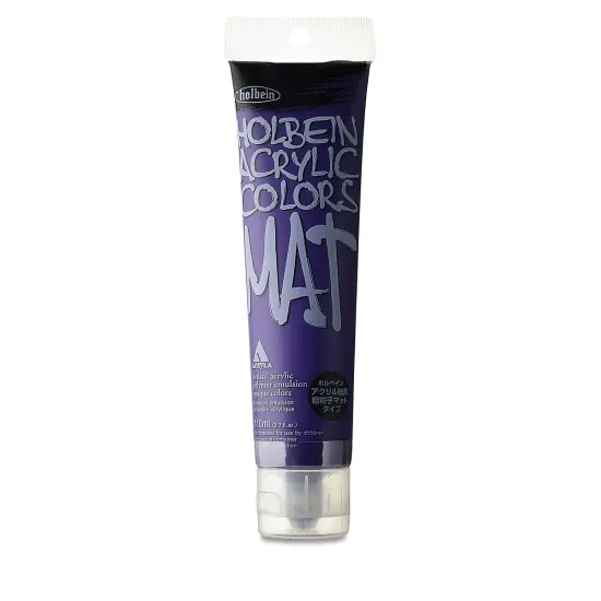 Holbein Mat Acrylic - Violet, 110 ml tube {2}