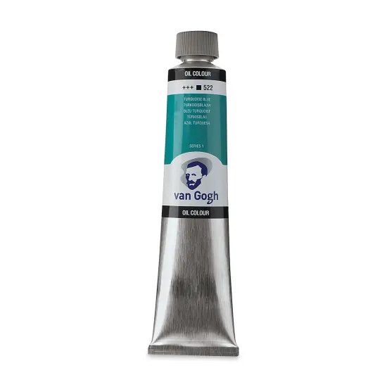 Van Gogh Oil Paint - Turquoise Blue, 200 ml tube {1}