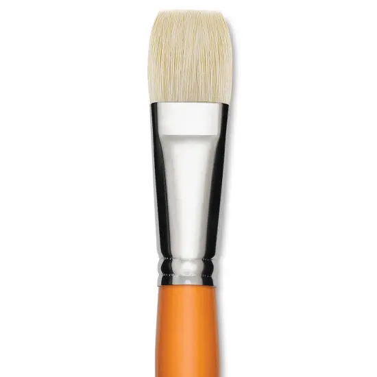 Isabey Chungking Interlocking Bristle Brush - Bright, Long Handle, Size 14 {1}