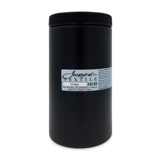 Jacquard Textile Color - Black, 32 oz jar {1}