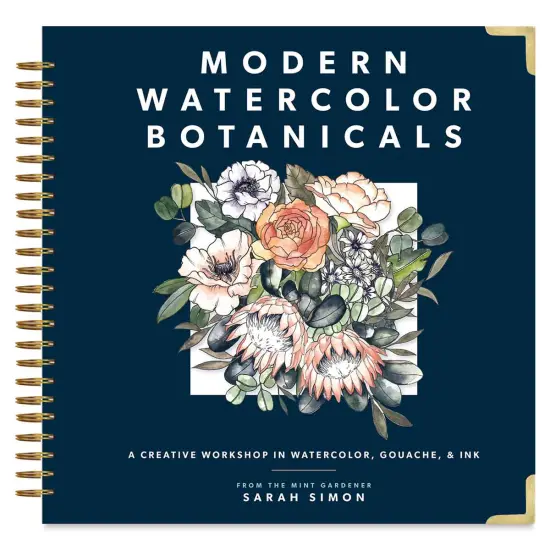 Modern Watercolor Botanicals {1}