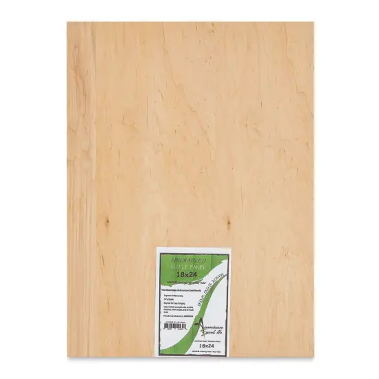 American Easel Maple Panel - 18" x 24", 1/2" Profile, Keyhole {1}