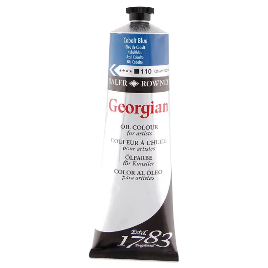Daler-Rowney Georgian Oil Color - Cobalt Blue, 225 ml tube {1}